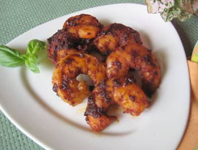 Holly Clegg's Blackened Shrimp